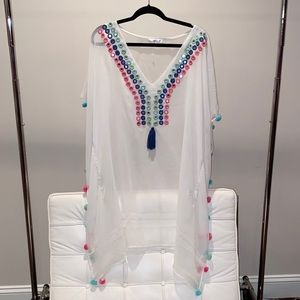 Sheer never worn cover up - resort wear